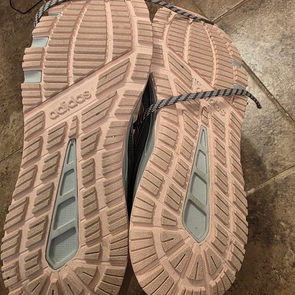 Adidas Gray and Pink Sneakers - Picture 4 of 4